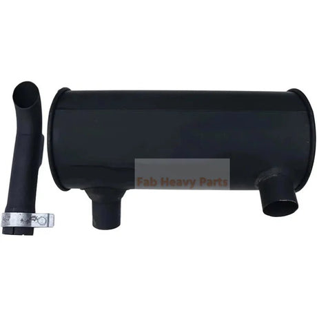 Muffler Silencer 447578A1 Inlet 50 Outlet 55 Fits for CASE Excavator CX75 CX75SR CX80 - Fab Heavy Parts
