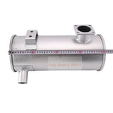 Muffler Silencer 60mm Inlet 40mm Outlet For Yanmar Excavator VIO75 400mm Height