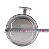 Muffler Silencer 60mm Inlet 40mm Outlet For Yanmar Excavator VIO75 400mm Height