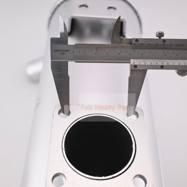 Muffler Silencer 60mm Inlet 40mm Outlet For Yanmar Excavator VIO75 400mm Height