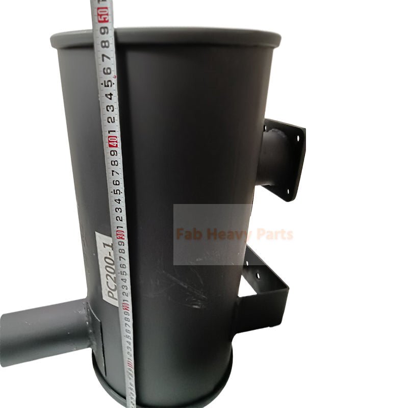 Muffler Silencer 6136 - 11 - 5521 Fits for Komatsu Engine 6D105 - 1 Excavator PC200 - 1 PC200 - 2 PC200LC - 2 - Fab Heavy Parts