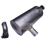 Muffler Silencer 6736-11-5510 se adapta al motor Komatsu S6D102E-1F SA6D102E-1C Excavator PC220-6 PC230-6 PC250-6