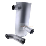 Muffler Silencer 6738 - 11 - 5530 Fits for Komatsu Engine SAA6D102E - 2 Excavator PC270 - 7 PC290NLC - 7K PC220LL - 7L PC200LL - 7L PC308USLC - 3 - Fab Heavy Parts
