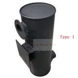 Muffler Silencer Fits for Hitachi EX1200 Excavator - Fab Heavy Parts