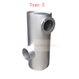 Muffler Silencer Fits for Hitachi EX1200 Excavator - Fab Heavy Parts