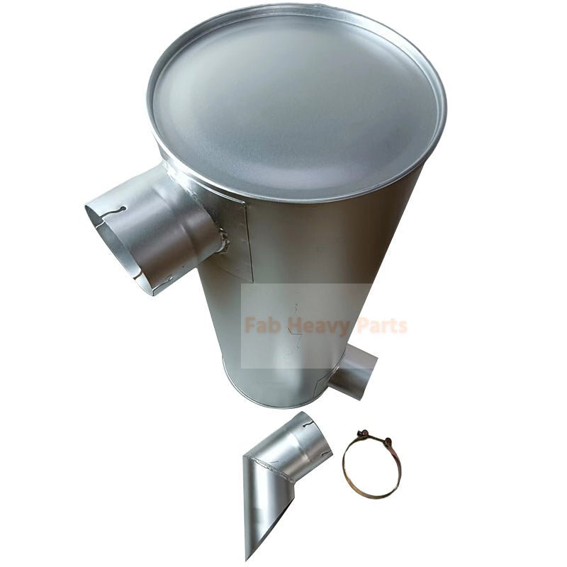 Muffler Silencer Fits for Hitachi Excavator ZAX450 ZX450 ZX450H ZX460LCH ZX470 - 5G ZX480MT ZX480MTH ZX500LC ZX500LCH ZX600 ZX650H ZX800 ZX850H - Fab Heavy Parts