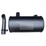 Muffler Silencer Fits for Isuzu Engine 4JB1 Kobelco Excavator SK60 - 5 SK60 MARK V - Fab Heavy Parts