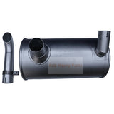 Muffler Silencer Fits for Isuzu Engine 4JB1 Kobelco Excavator SK60 - 5 SK60 MARK V - Fab Heavy Parts