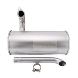 Muffler Silencer Fits for Isuzu Engine 4JG1 Hitachi Excavator ZAX70 ZX80 ZAXIS80 ZAXIS70 ZX60 ZX70