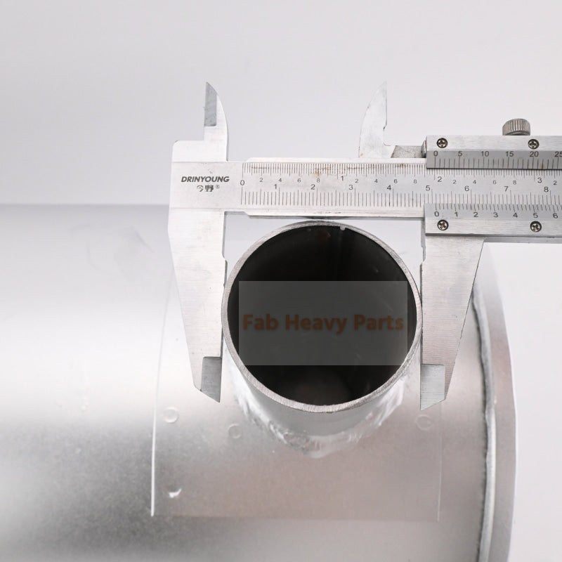 Muffler Silencer Fits for Isuzu Engine 4JG1 Hitachi Excavator ZAX70 ZX80 ZAXIS80 ZAXIS70 ZX60 ZX70