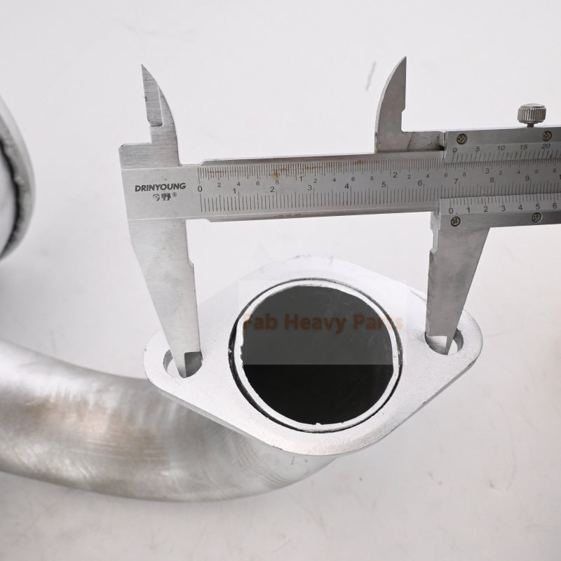Muffler Silencer Fits for Isuzu Engine 4JG1 Hitachi Excavator ZAX70 ZX80 ZAXIS80 ZAXIS70 ZX60 ZX70