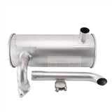 Muffler Silencer Fits for Isuzu Engine 4JG1 Hitachi Excavator ZAX70 ZX80 ZAXIS80 ZAXIS70 ZX60 ZX70 - Fab Heavy Parts