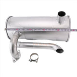 Muffler Silencer Fits for Isuzu Engine 4JG1 Hitachi Excavator ZAX70 ZX80 ZAXIS80 ZAXIS70 ZX60 ZX70 - Fab Heavy Parts