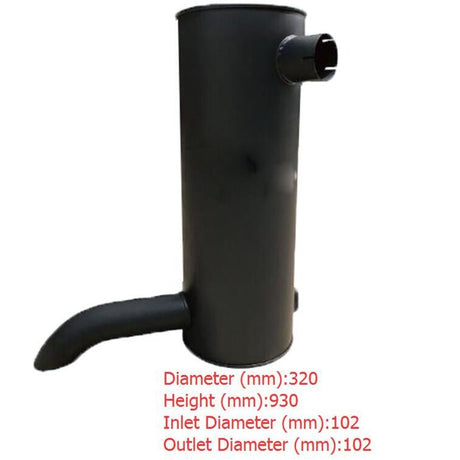 Muffler Silencer Fits for Volvo Excavator EC350 - Fab Heavy Parts