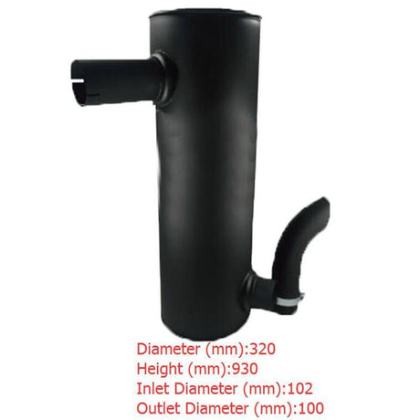 Muffler Silencer Fits for Volvo Excavator EC460 - Fab Heavy Parts