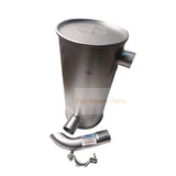 マフラーサイレンサーは、日立掘削機Ex60-3に適合します