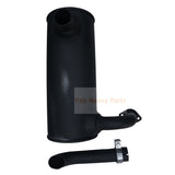 Muffler Silencer se adapta a Hitachi Excavator Zax75