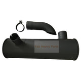 Muffler Silencer LC12P00006P1 Fits for Mitsubishi Engine 6D16 Kobelco Excavator SK290LC - 6E SK330LC - 6E SK290LC SK330LC SK330 - 6E SK350 - 6E SK290 - 6E SK330 - Fab Heavy Parts