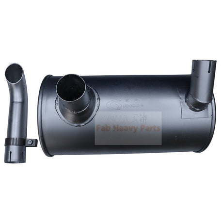 Muffler Silencer LE12P00004P3 LE12P00004P2 LE12P00003F1 Fits for Isuzu Engine 4JB1 Kobelco Excavator SK60 - 5 - Fab Heavy Parts