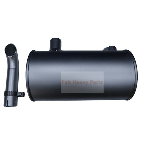 Muffler Silencer LE12P00004P3 LE12P00004P2 LE12P00003F1 Fits for Isuzu Engine 4JB1 Kobelco Excavator SK60 - 5 - Fab Heavy Parts