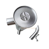 Muffler Silencer LQ12P00016P1 LQ12P00009P1 Fits for Mitsubishi Engine 6D34 Kobelco Excavator SK230 - 6 SK230 - 6E SK250 - 6 SK250 - 6E SK250LC SK250LC - 6E - Fab Heavy Parts