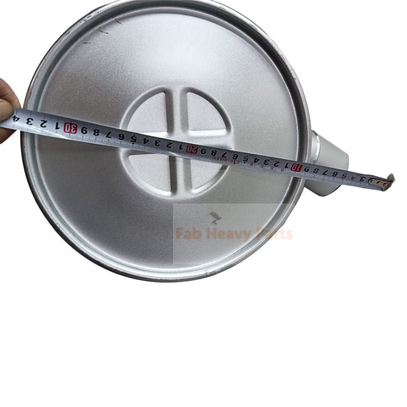 Muffler Silencer LQ12P00016P1 LQ12P00009P1 Fits for Mitsubishi Engine 6D34 Kobelco Excavator SK230 - 6 SK230 - 6E SK250 - 6 SK250 - 6E SK250LC SK250LC - 6E - Fab Heavy Parts