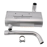 Muffler Silencer RD411 - 42403 Fits Kubota KX121 - 3S KX121 - 3ST U45S U45 - 3 U45ST - Fab Heavy Parts