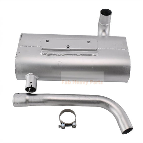 Muffler Silencer RD411 - 42403 Fits Kubota KX121 - 3S KX121 - 3ST U45S U45 - 3 U45ST - Fab Heavy Parts