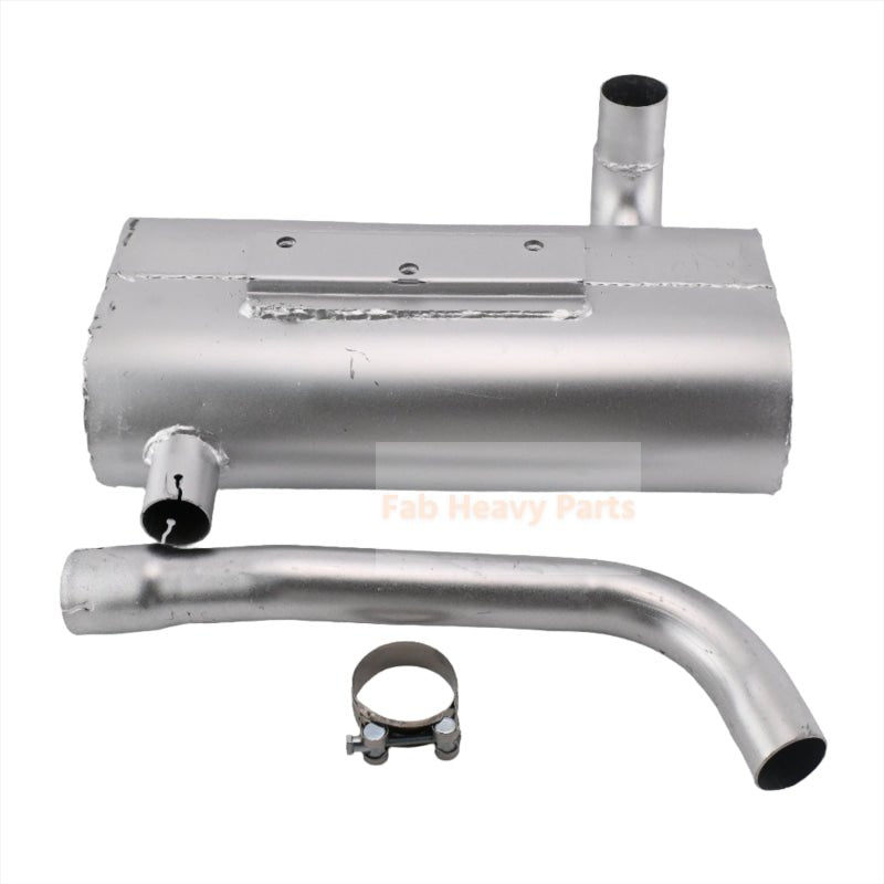 Muffler Silencer RD411 - 42403 Fits Kubota KX121 - 3S KX121 - 3ST U45S U45 - 3 U45ST - Fab Heavy Parts