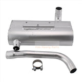 Muffler Silencer RD411 - 42403 Fits Kubota KX121 - 3S KX121 - 3ST U45S U45 - 3 U45ST - Fab Heavy Parts