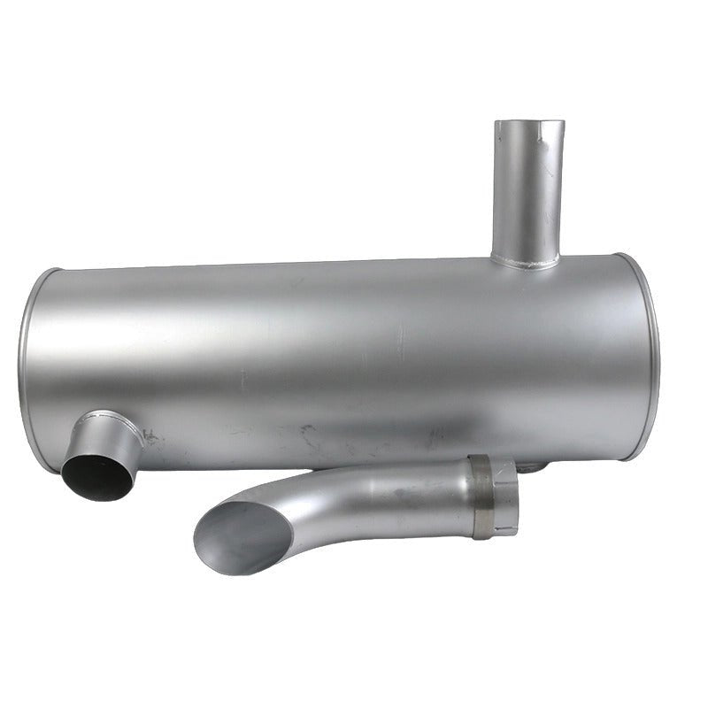Muffler Silencer VOE14541655 with Clamp and 2Pcs U - Bolt Fits for Volvo Engine D12D Excavator EC330B EC330C EC360B EC360C EC460B EC460C EC360 EC460 EC380D EC480D - Fab Heavy Parts