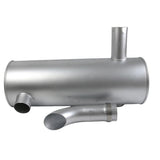 Muffler Silencer VOE14541655 with Clamp and 2Pcs U - Bolt Fits for Volvo Engine D12D Excavator EC330B EC330C EC360B EC360C EC460B EC460C EC360 EC460 EC380D EC480D - Fab Heavy Parts