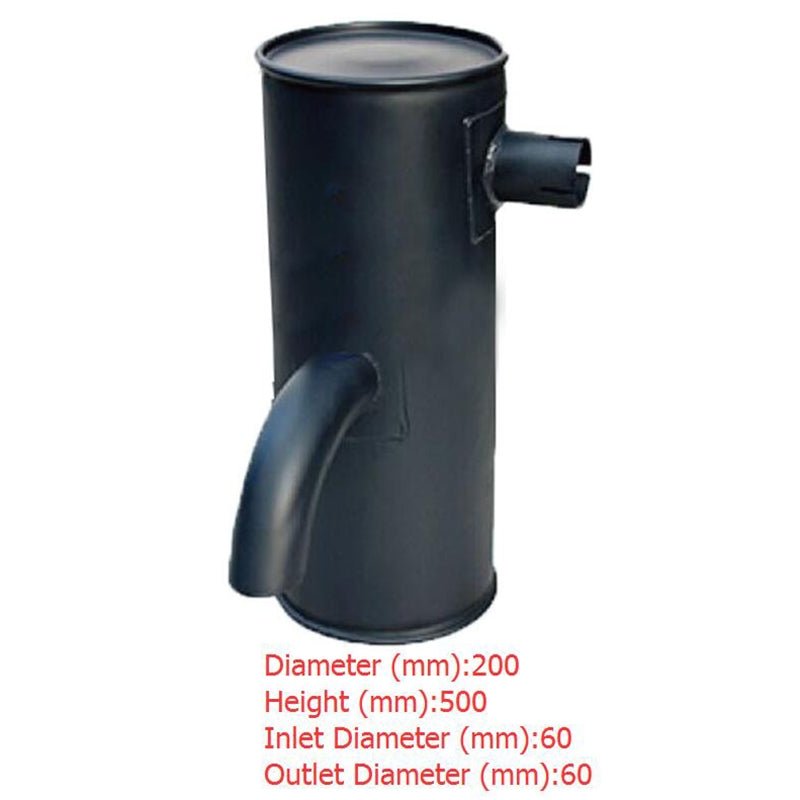 Muffler Silencer VOE14694721 Fits for Volvo Excavator EC55 EC60 EC55C EC60C EW60C - Fab Heavy Parts
