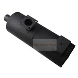 Muffler Silencer YM129136 - 13510 Fits for Komatsu Engine 3D84 Excavator PC25 - 1 PC25R - 1 PC30 - 7 PC30R - 7 - Fab Heavy Parts