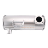 Muffler Silencer YM129642 - 13510 Fits for Komatsu Engine 4D88E - 5 4D88E - 6 Excavator PC40MR - 2 PC50MR - 2 PC45MR - 3 PC55MR - 3 - Fab Heavy Parts
