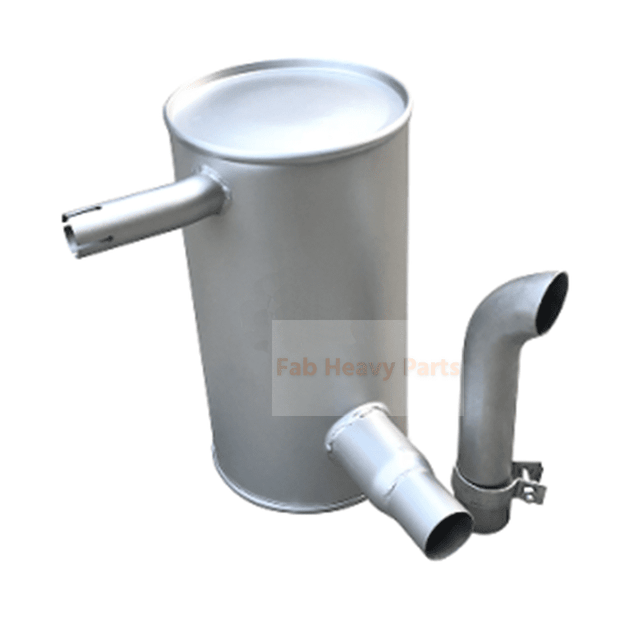 Muffler Silencer YT12P00013P1 Fits for Kobelco Excavator 80CS SK80CS - 2 70SR SK70SR - 2 - Fab Heavy Parts