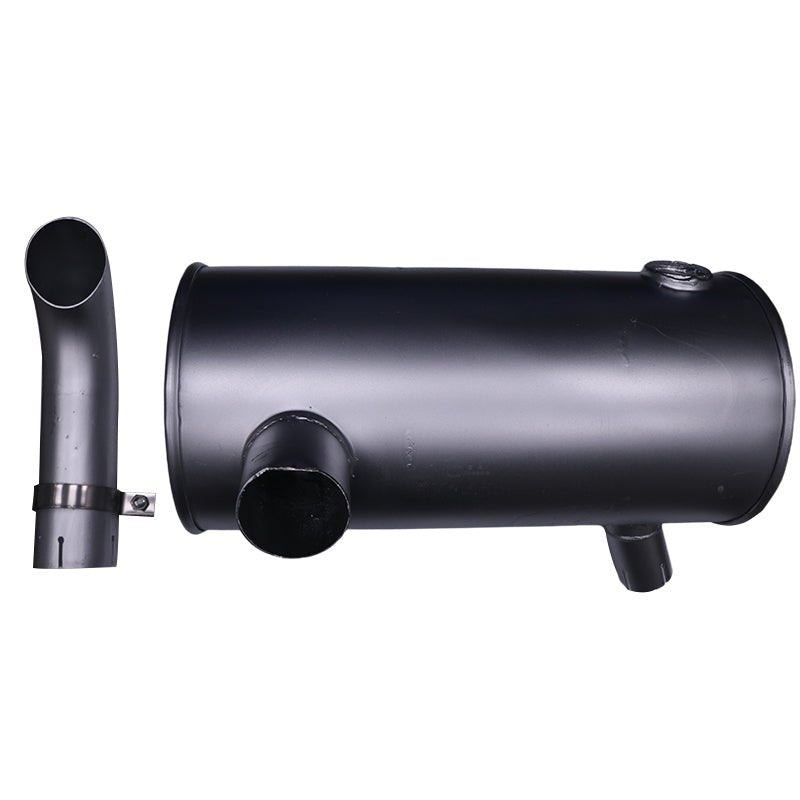 Muffler Silencer YX12P00006P3 Fits for Kobelco SK135SR SK135SRLC - 1E SK135SR - 1E SK115SRDZ - 1E ED150 SK135SRL ED150 - 1E SK115SRDZ SK135SRL - 1E SK135SRLC - Fab Heavy Parts