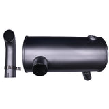 Muffler Silencer YX12P00006P3 Fits for Kobelco SK135SR SK135SRLC - 1E SK135SR - 1E SK115SRDZ - 1E ED150 SK135SRL ED150 - 1E SK115SRDZ SK135SRL - 1E SK135SRLC - Fab Heavy Parts