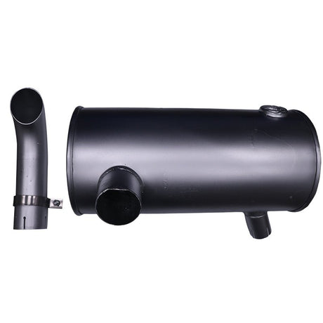 Muffler Silencer YX12P00006P3 Fits for Kobelco SK135SR SK135SRLC - 1E SK135SR - 1E SK115SRDZ - 1E ED150 SK135SRL ED150 - 1E SK115SRDZ SK135SRL - 1E SK135SRLC - Fab Heavy Parts