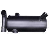 Muffler Silencer YX12P00006P3 Fits for Kobelco SK135SR SK135SRLC - 1E SK135SR - 1E SK115SRDZ - 1E ED150 SK135SRL ED150 - 1E SK115SRDZ SK135SRL - 1E SK135SRLC - Fab Heavy Parts