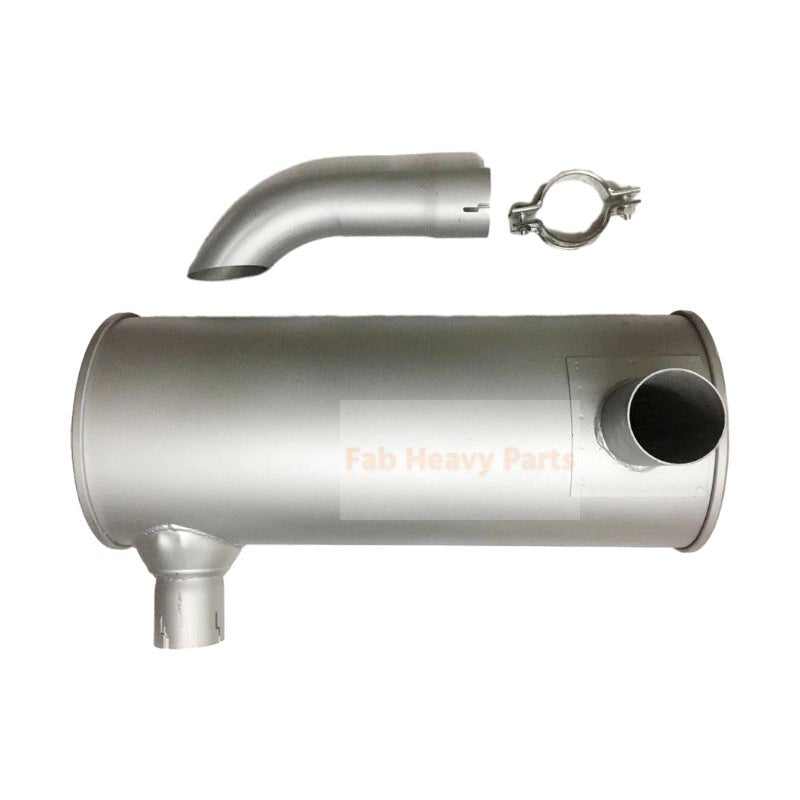 Muffler VAME047576 Fits for Mitsubishi Engine 6D16 Kobelco Excavator SK220 - 3 SK220LC - 3 SK220 - 4 SK220LC - 4 SK220 - 6 SK220LC - 6 - Fab Heavy Parts