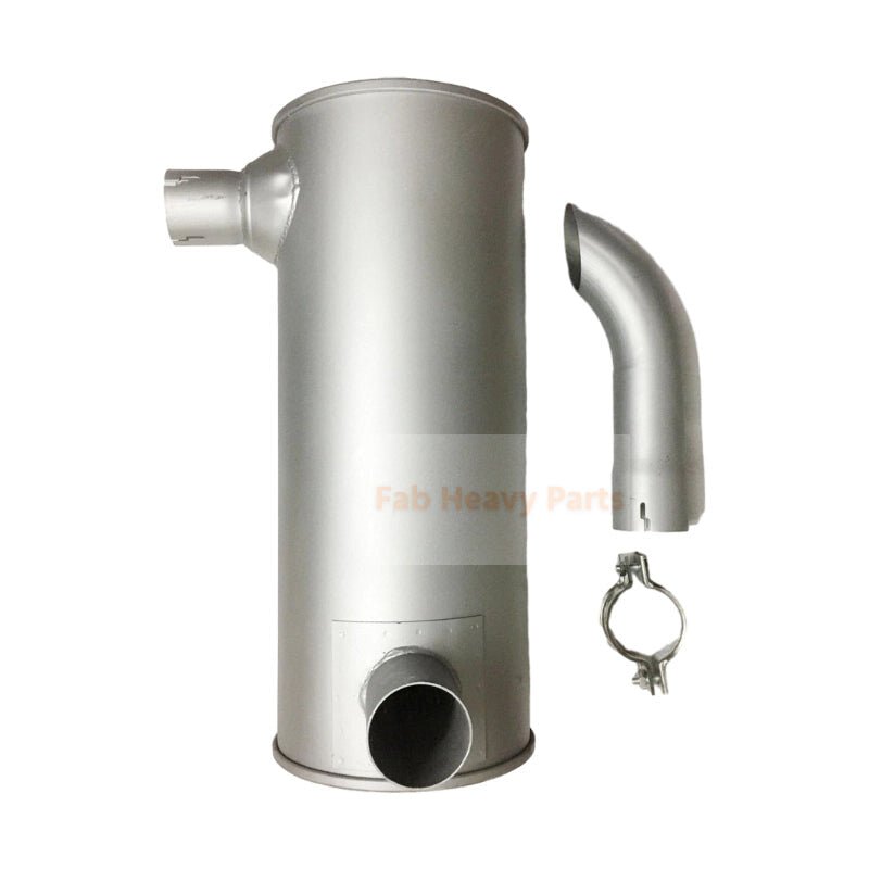 Muffler VAME047576 Fits for Mitsubishi Engine 6D16 Kobelco Excavator SK220 - 3 SK220LC - 3 SK220 - 4 SK220LC - 4 SK220 - 6 SK220LC - 6 - Fab Heavy Parts