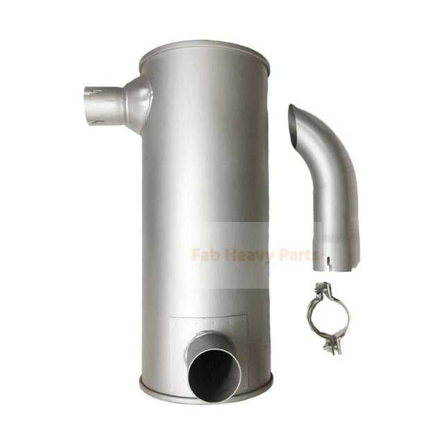 Muffler VAME047576 Fits for Mitsubishi Engine 6D16 Kobelco Excavator SK220 - 3 SK220LC - 3 SK220 - 4 SK220LC - 4 SK220 - 6 SK220LC - 6 - Fab Heavy Parts