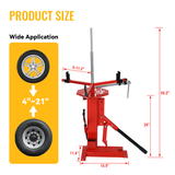 Multi Manual Tire Changer Portable Hand Tool Bead Breaker Changer 4" to 21" - Fab Heavy Parts