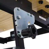 Multifunctional Portable Foldable Workbench Holds Up to 550 Lbs with Adjustable Jaws Vertical Clamping and Four Adjustable Rotating Pins - Fab Heavy Parts