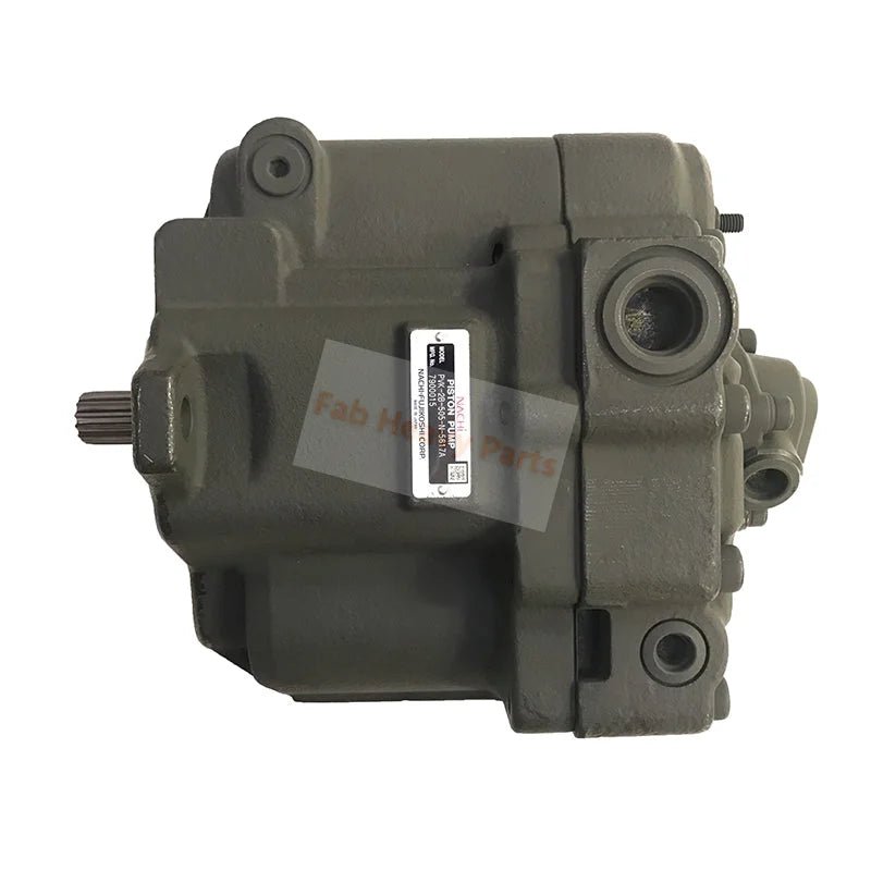 Nachi PVK - 2B - 505 Hydraulic Piston Pump Assy for Hitachi ZAX55 ZAXIS55 ZAX55UR ZX50 ZX55 Excavator - Fab Heavy Parts
