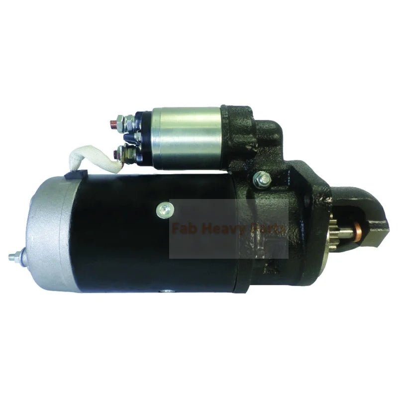 New 12V 10T Starter Motor 0001367076 1008224 17257 Fits for IT14G Caterpillar 3054 4.4L Diesel 1995 - 2001 - Fab Heavy Parts