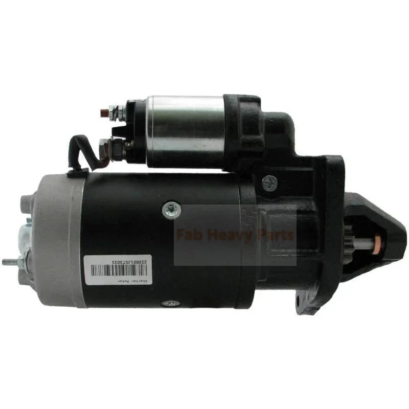 New 12V 10T Starter Motor 0001369020 SR5057X 86513093 18024 Fits for New Holland L781 L783 L865 LS180 LX865 LX885 Diesel 1984 - 2000 - Fab Heavy Parts