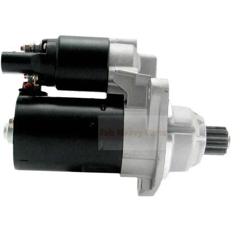 New 12V 10T Starter Motor 0986020230 02M911021BX 17970 Fits for Volkswagen GTI 2.0L/121CI L4 2006 - 2009 - Fab Heavy Parts