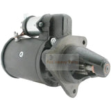 New 12V 10T Starter Motor 26363 26363A 17648 180 - 311 Fits for Allis Chalmers 180 185 200 6060 6070 6080 8010 840 940 Diesel 1968 - 1985 - Fab Heavy Parts